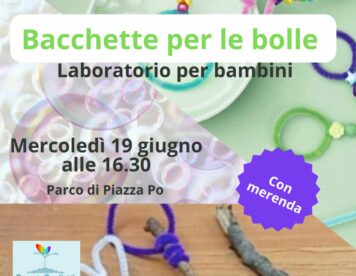 Le bolle di sapone sono magia a tutte le età! Creiamo insieme delle colorate bacchette di tutte le forme da usare subito insieme al parco!